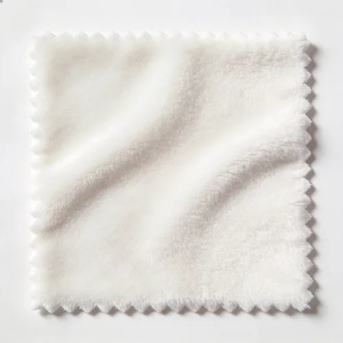 Microfiber peach fabric swatch