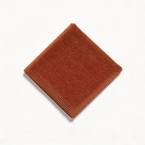 Corduroy fabric swatch