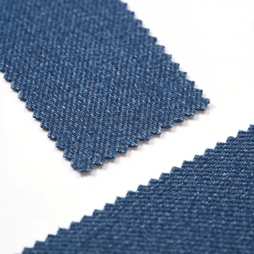 Denim fabric swatch