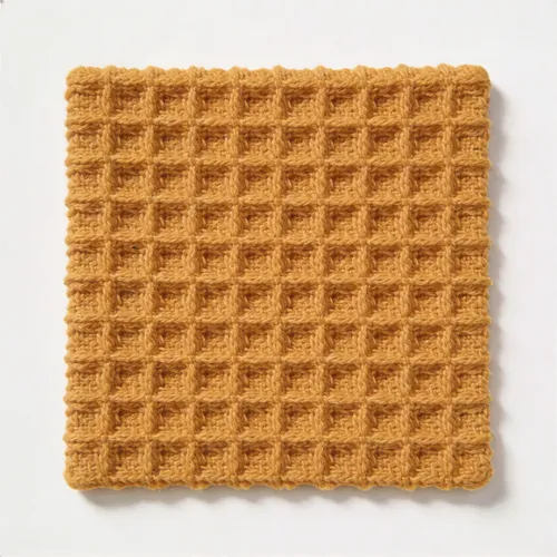 Waffle knit