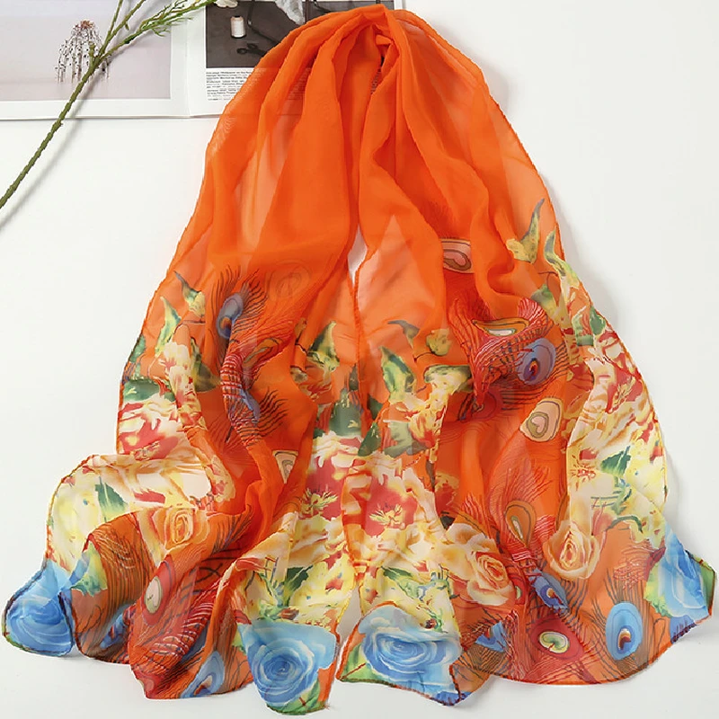 Custom All-Over Print Womens Rectangle Scarf thumbnail 2