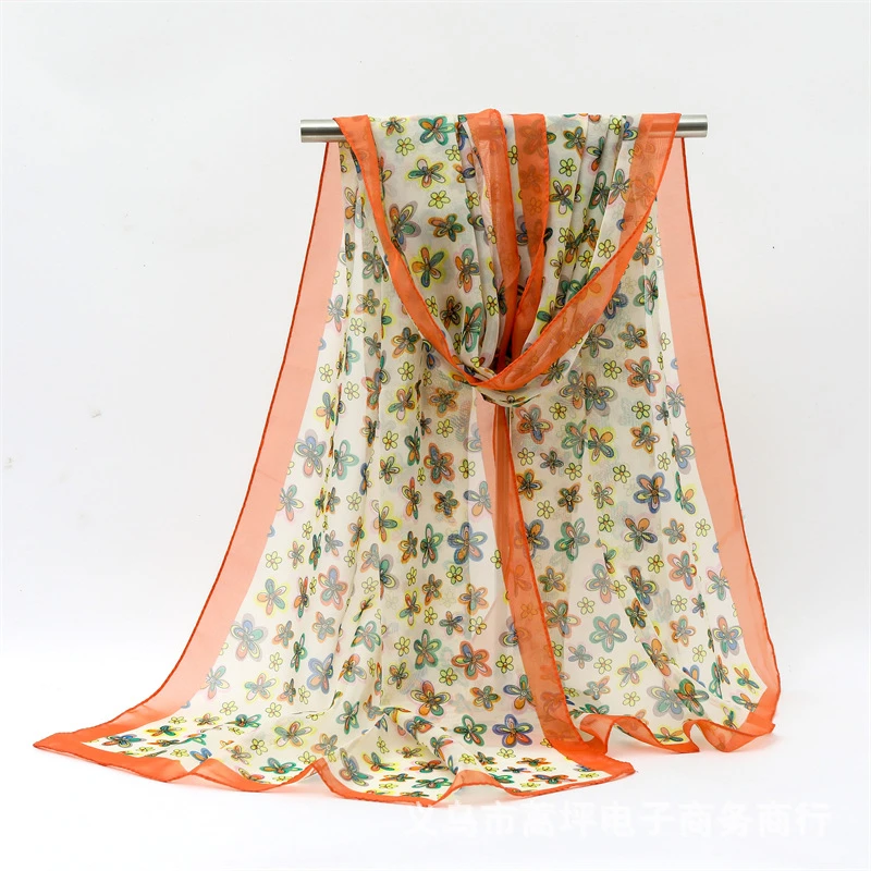 Custom All-Over Print Womens Rectangle Scarf thumbnail 3
