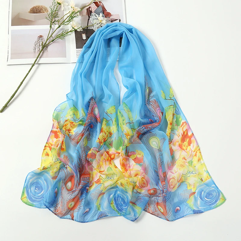 Custom All-Over Print Womens Rectangle Scarf thumbnail 4