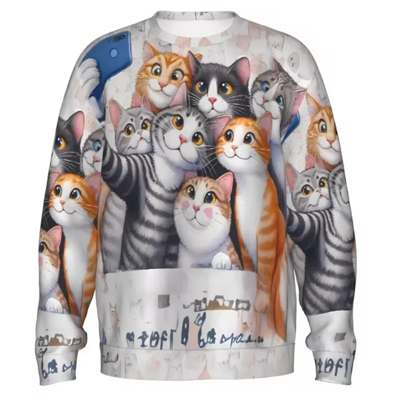 Custom All-Over Print Unisex Durable Pullover Sweatshirt 290GSM thumbnail 2
