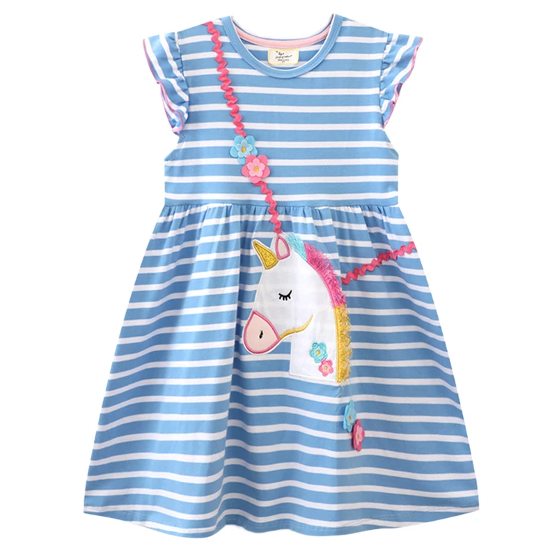 Custom All-Over Print Kids Short-Sleeve Dress thumbnail 5