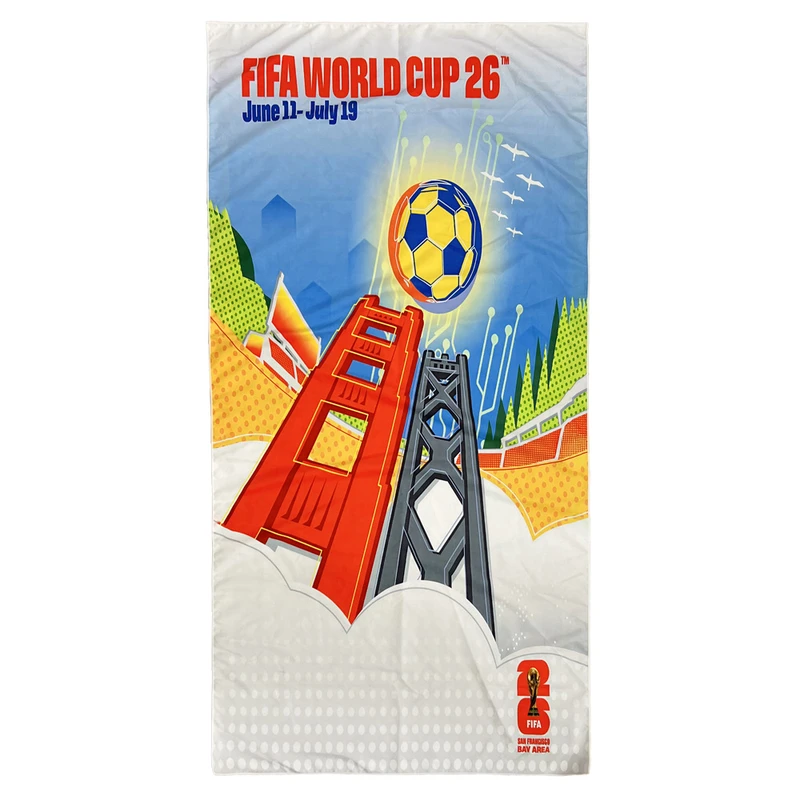 Custom All-Over Print Sports Square Towel thumbnail 4