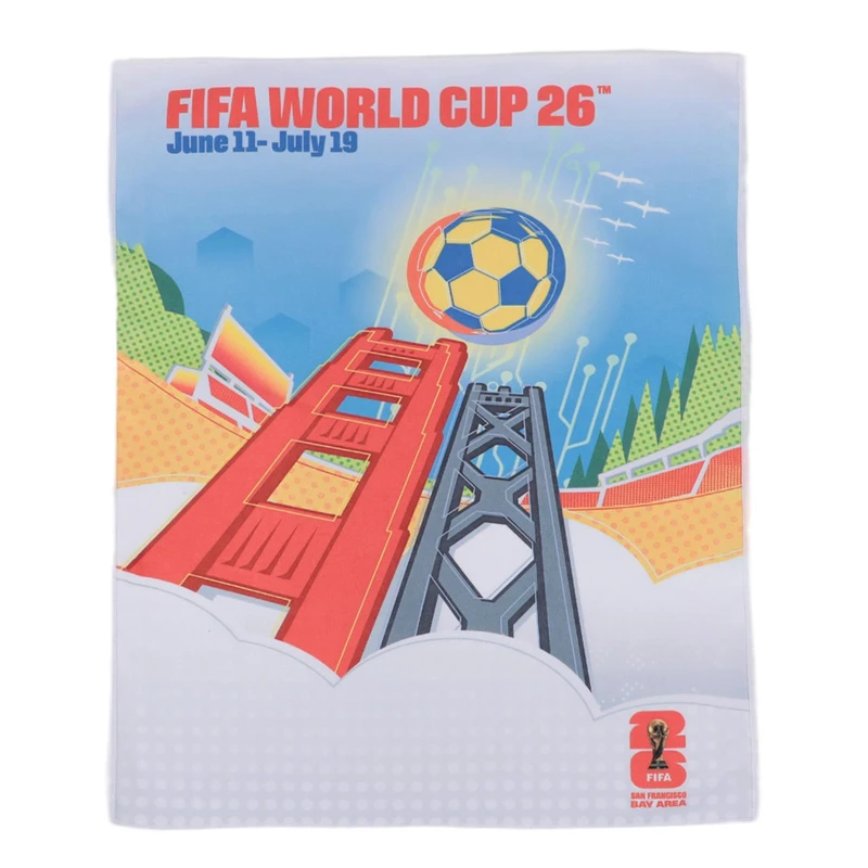 Custom All-Over Print Sports Square Towel thumbnail 5