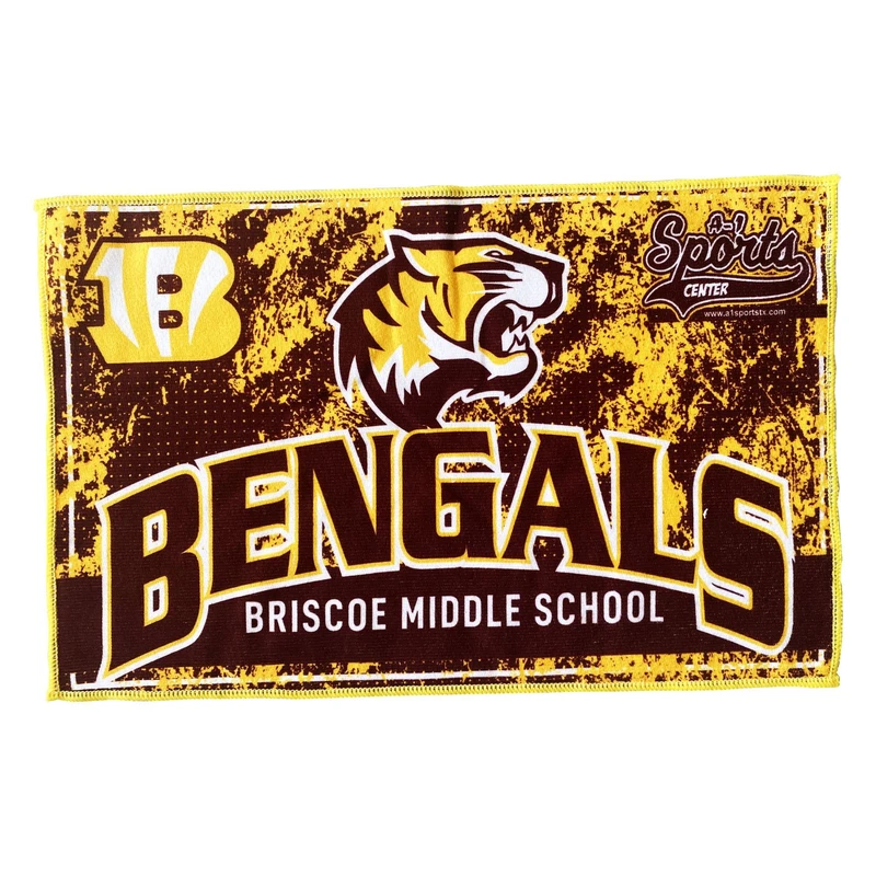 Custom All-Over Print Sports Square Towel thumbnail 6
