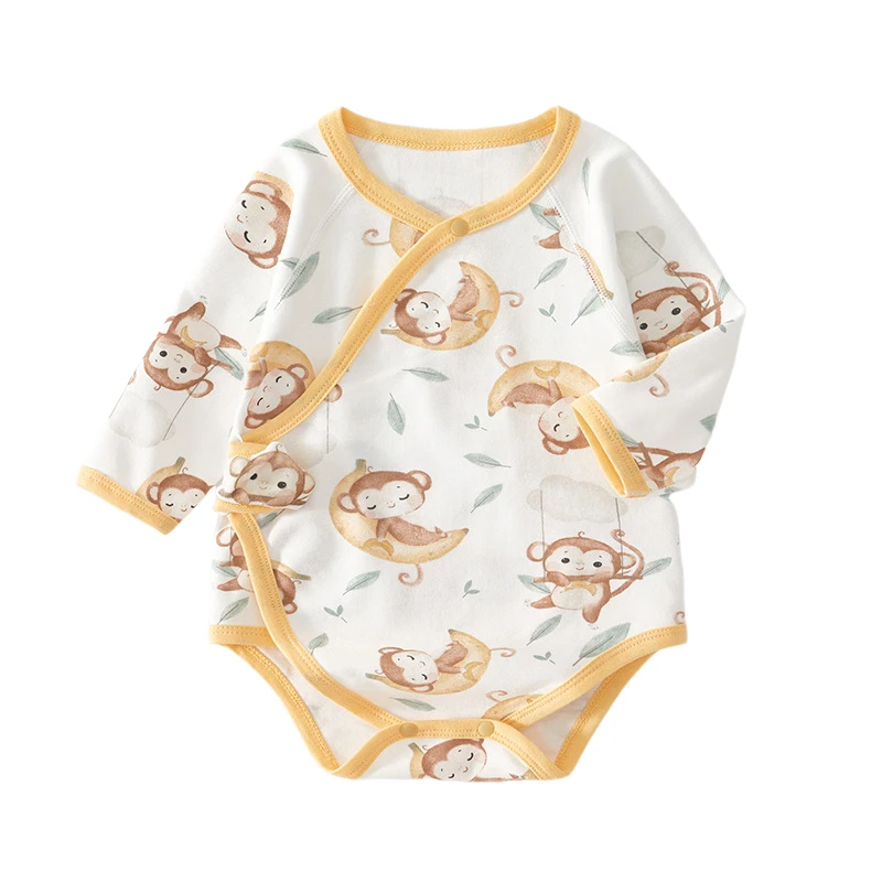Custom All-Over Print Baby Short-Sleeve Onesie Printed thumbnail 5