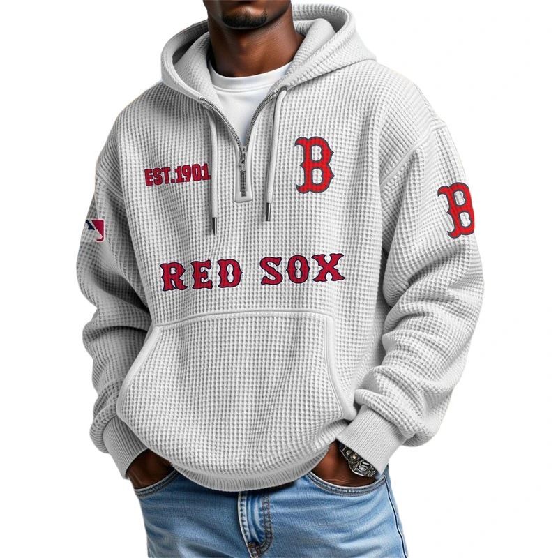 Custom All-Over Print Mens Half-Zip Pullover