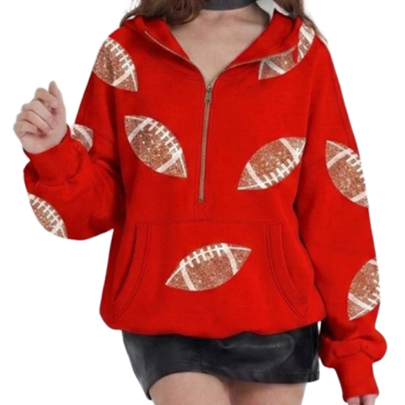 Custom All-Over Print Mens Half-Zip Pullover thumbnail 2