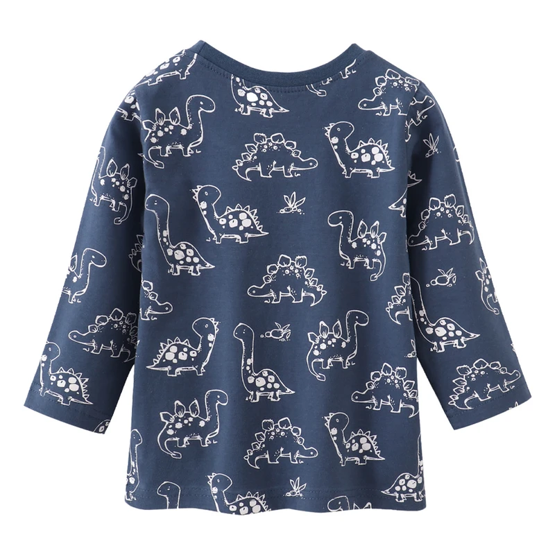 Custom All-Over Print Mens Long-Sleeve T-Shirt With Dropped Shoulders thumbnail 5