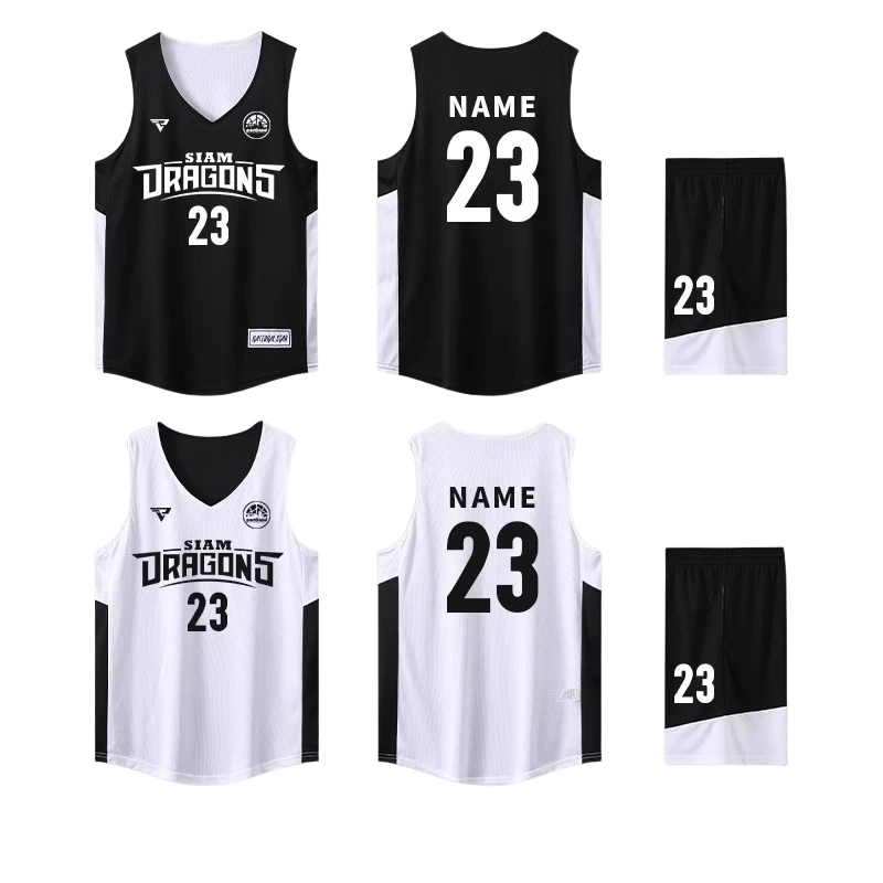 Custom All-Over Print Basketball Jersey Kit (Reversible option) thumbnail 4