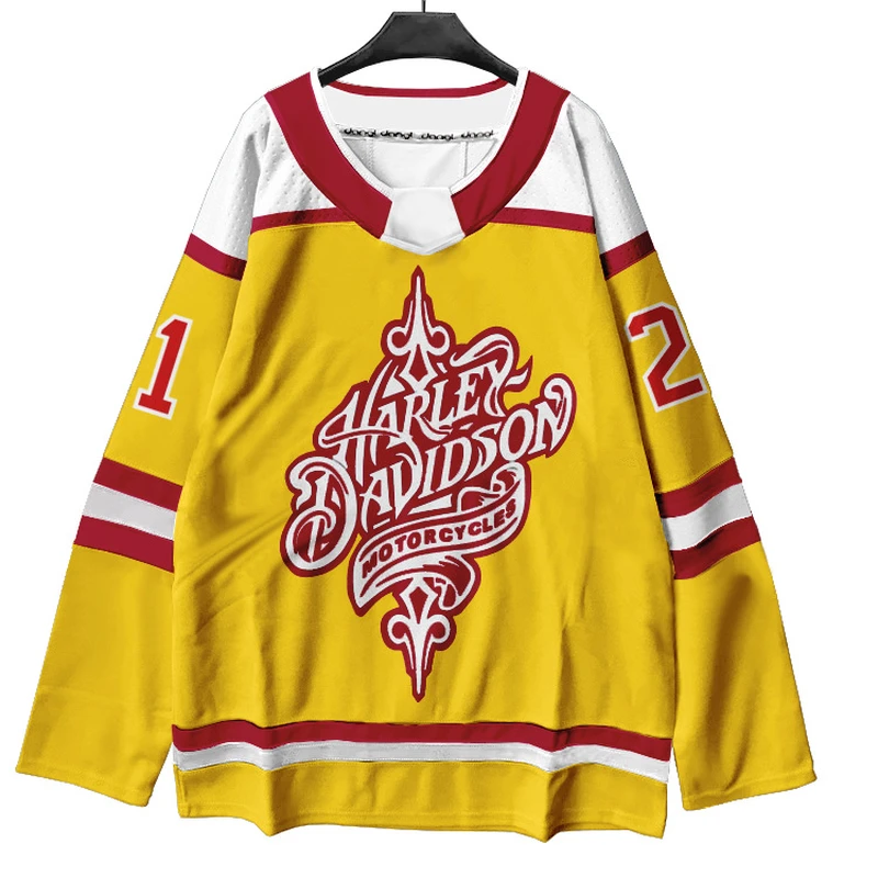 Custom All-Over Print Hockey Jersey thumbnail 4