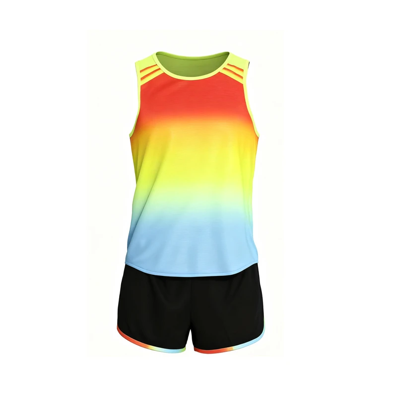 Custom All-Over Print Running Wear (Shirt + Shorts) thumbnail 6
