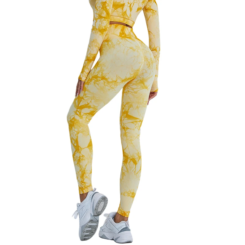 Custom All-Over Print Yoga Wear Set (Top + Leggings) thumbnail 10