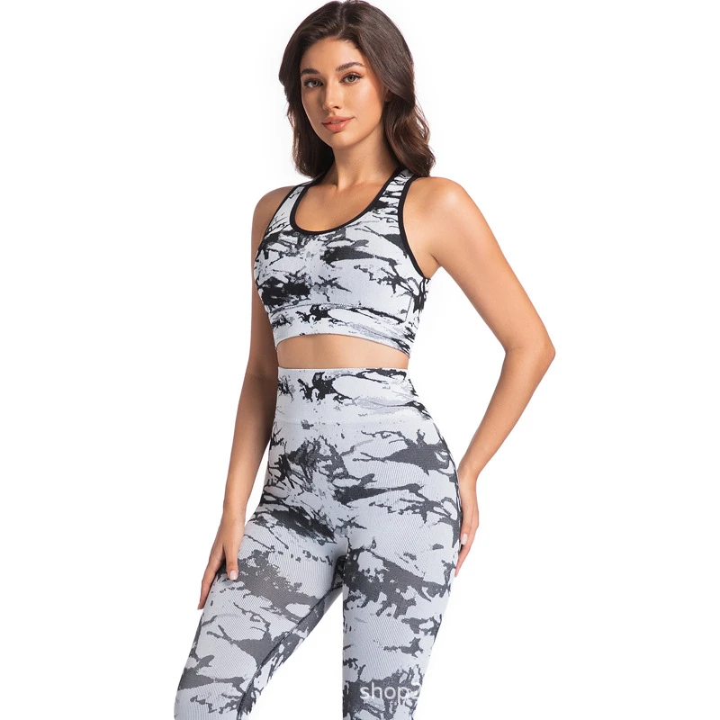 Custom All-Over Print Yoga Wear Set (Top + Leggings) thumbnail 5