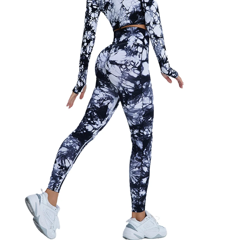 Custom All-Over Print Yoga Wear Set (Top + Leggings) thumbnail 7