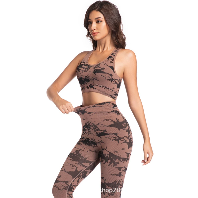Custom All-Over Print Yoga Wear Set (Top + Leggings) thumbnail 8
