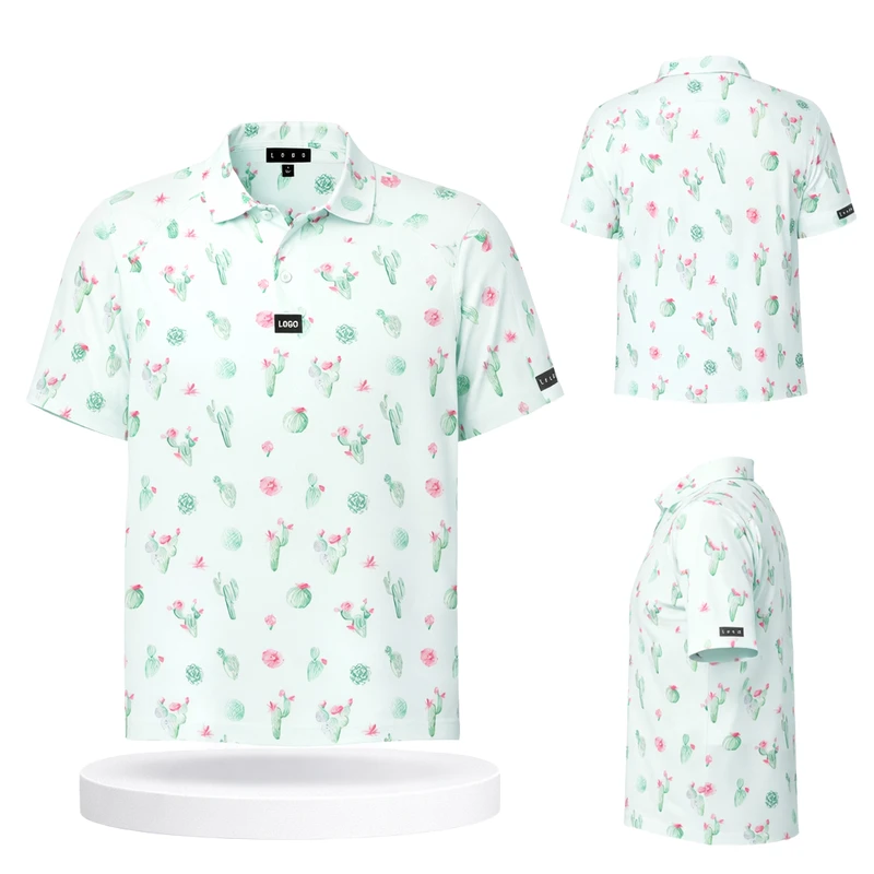 Custom All-Over Print Golf Polo Shirt thumbnail 4