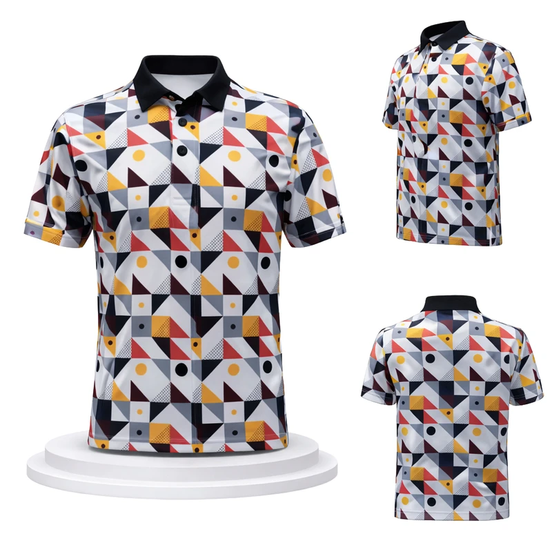 Custom All-Over Print Golf Polo Shirt thumbnail 10