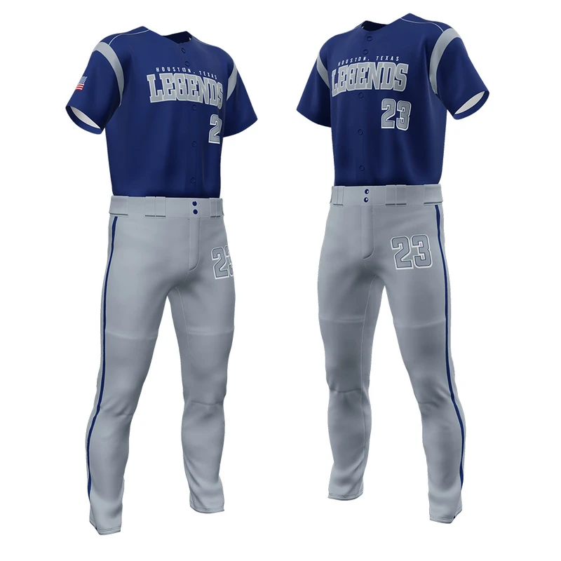 Custom All-Over Print Baseball Jersey Kit (Shirt + Pants) thumbnail 14