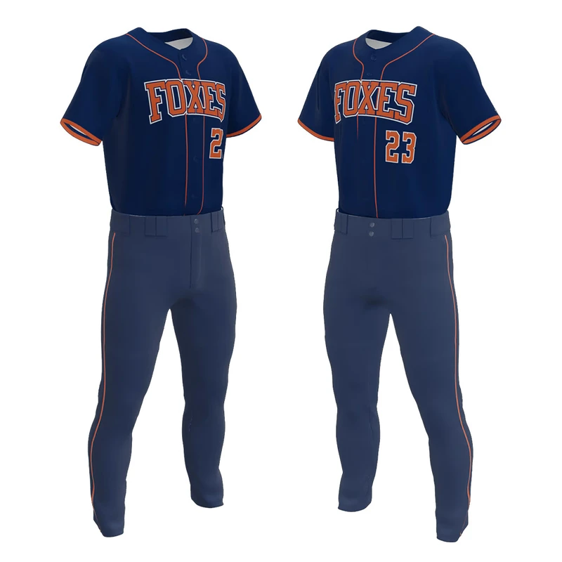 Custom All-Over Print Baseball Jersey Kit (Shirt + Pants) thumbnail 18