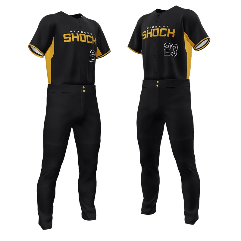 Custom All-Over Print Baseball Jersey Kit (Shirt + Pants) thumbnail 7