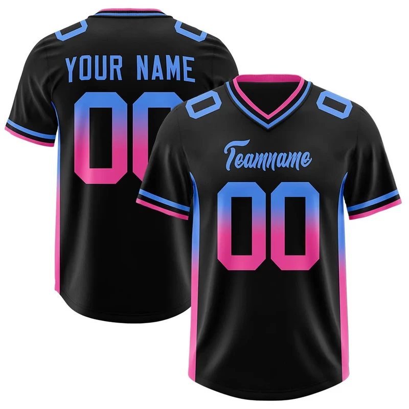 Custom All-Over Print American Football Jersey thumbnail 2