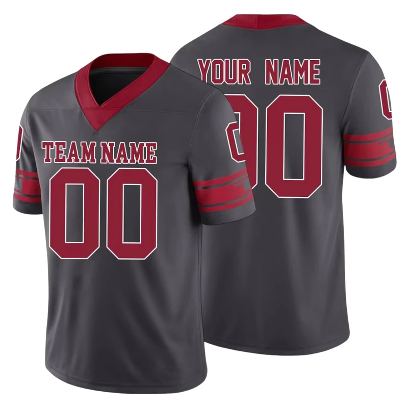 Custom All-Over Print American Football Jersey thumbnail 5