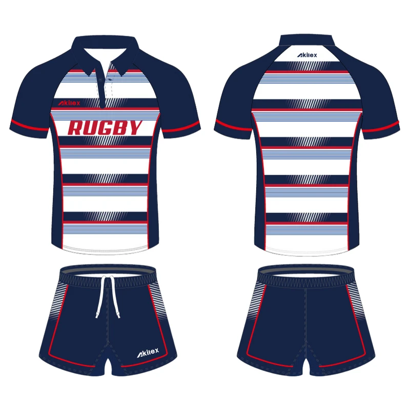Custom All-Over Print Rugby Jersey thumbnail 13