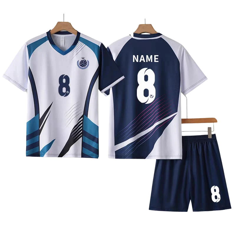Custom All-Over Print Volleyball Jersey Kit thumbnail 3