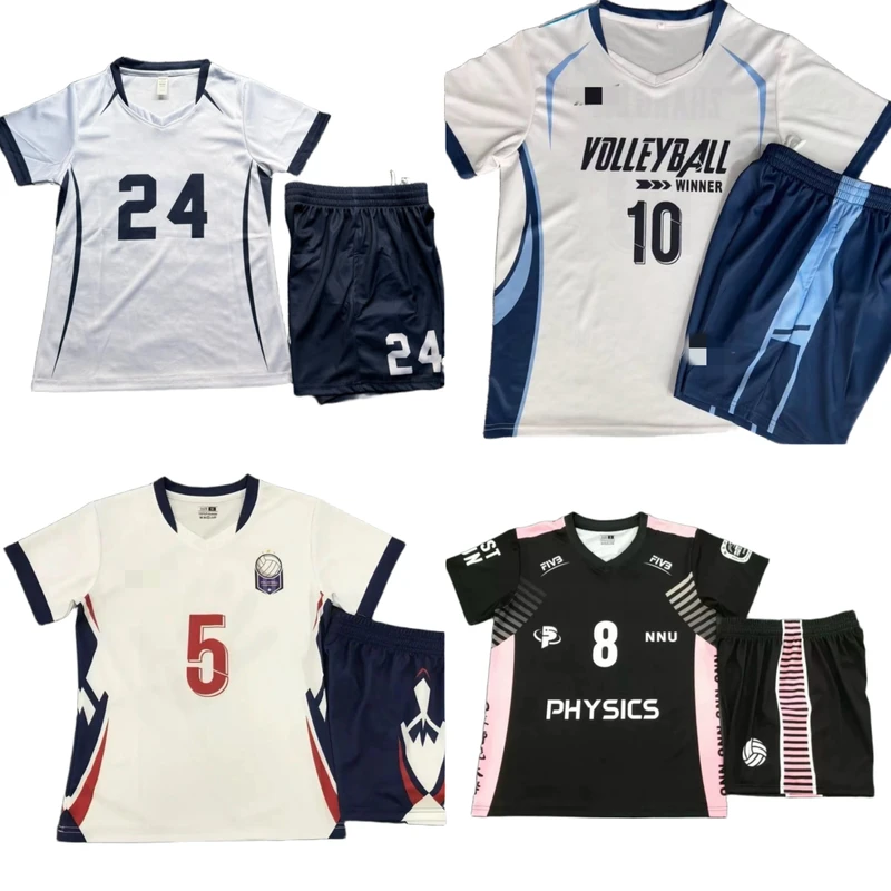 Custom All-Over Print Volleyball Jersey Kit thumbnail 6