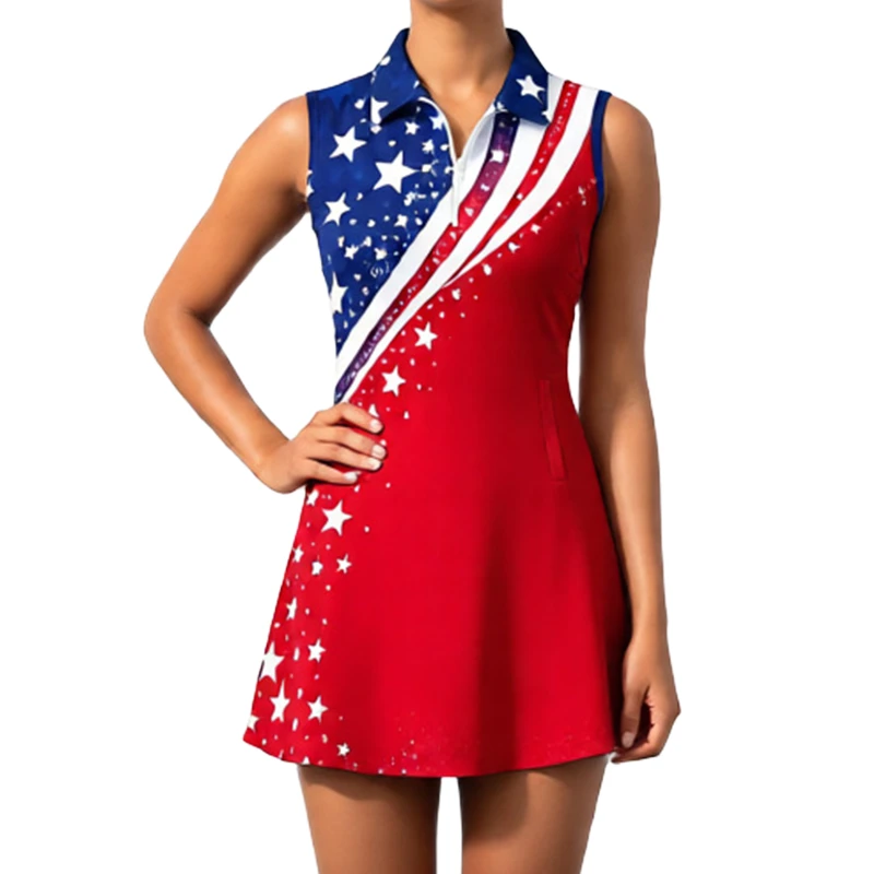 Custom All-Over Print Tennis Outfit (Shirt + Skirt/Shorts) thumbnail 9