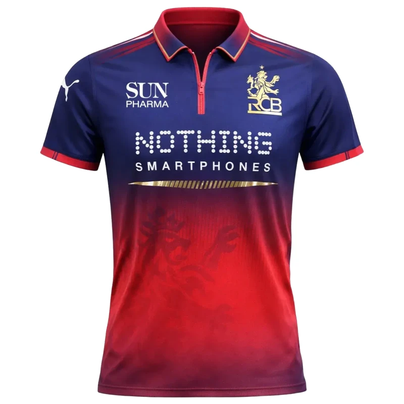 Custom All-Over Print Cricket Jersey