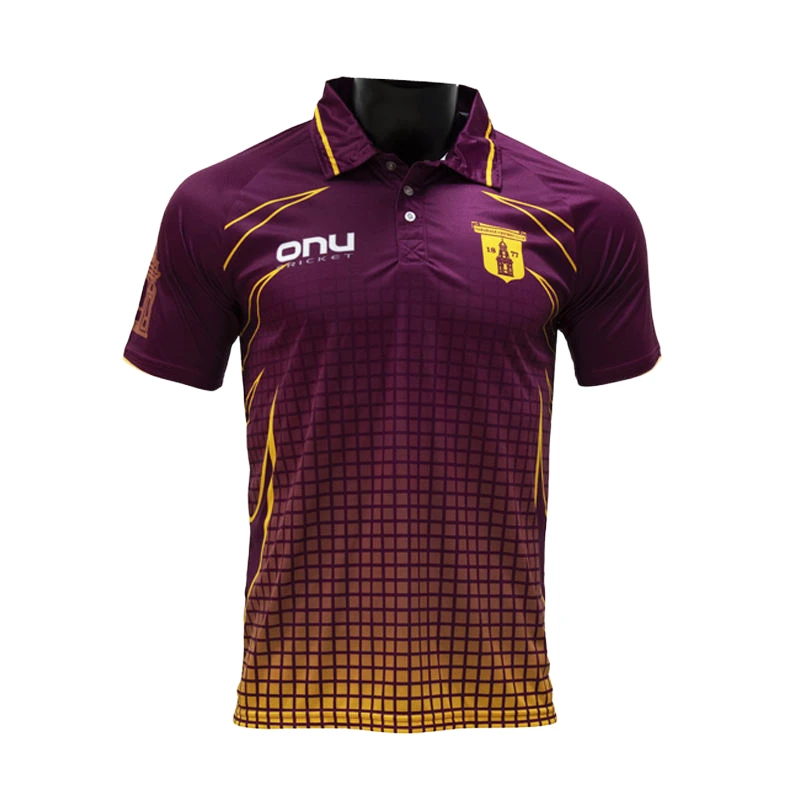 Custom All-Over Print Cricket Jersey thumbnail 3