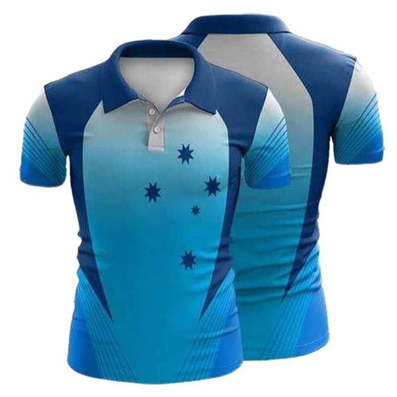 Custom All-Over Print Cricket Jersey thumbnail 6