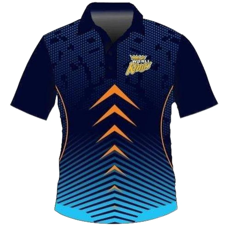 Custom All-Over Print Cricket Jersey thumbnail 7