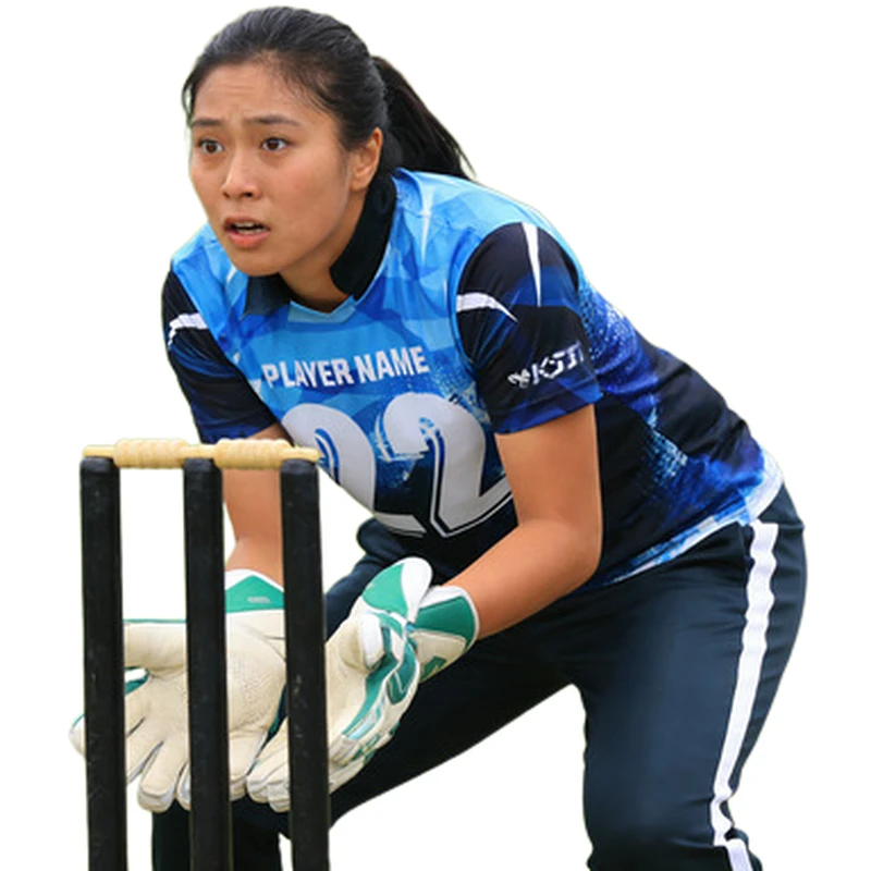 Custom All-Over Print Cricket Jersey thumbnail 9