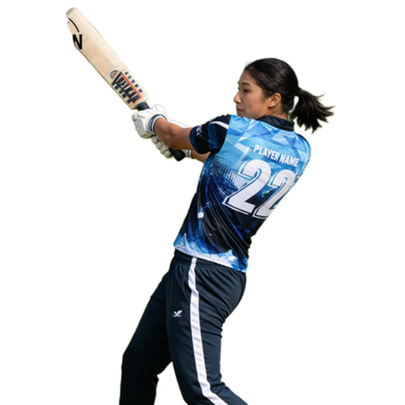 Custom All-Over Print Cricket Jersey thumbnail 10