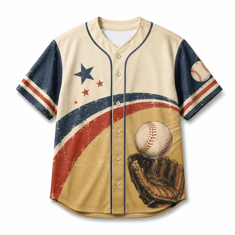 Custom All-Over Print Softball Jersey