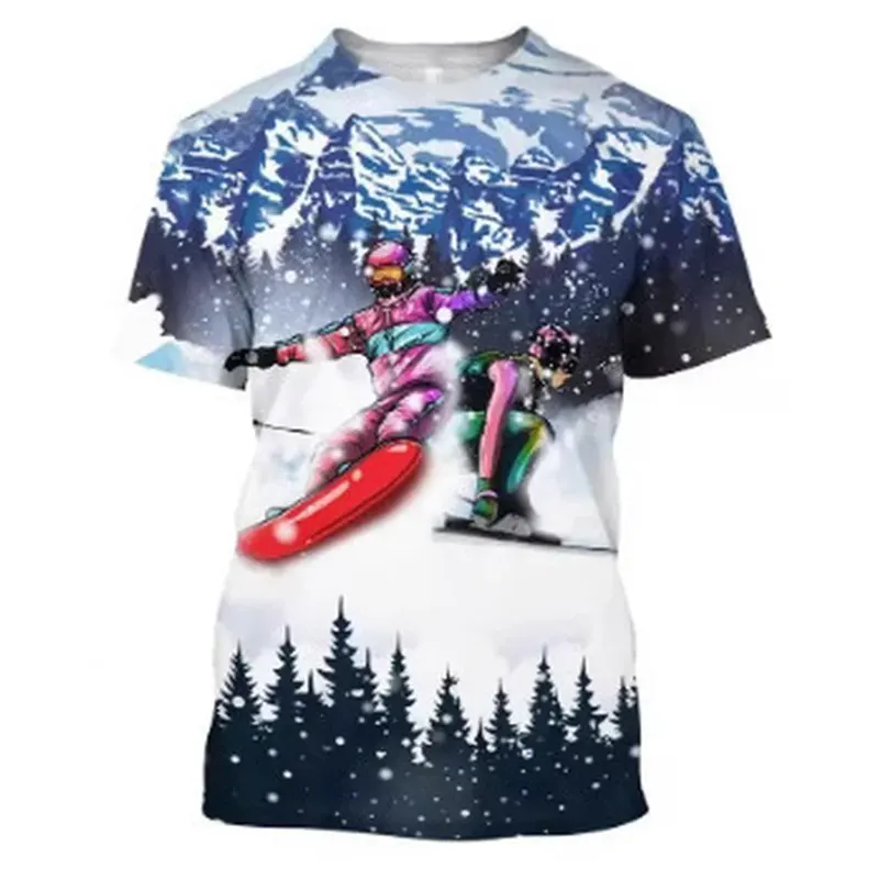 Custom All-Over Print Skate T-Shirt