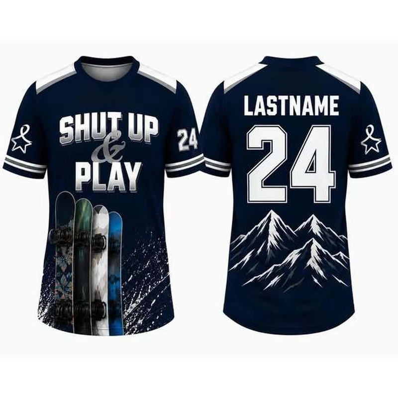 Custom All-Over Print Skate T-Shirt thumbnail 4