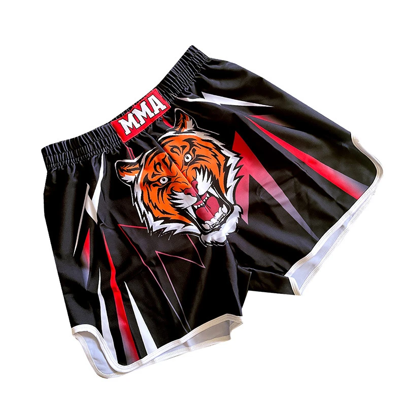 Custom All-Over Print Boxing Shorts thumbnail 6
