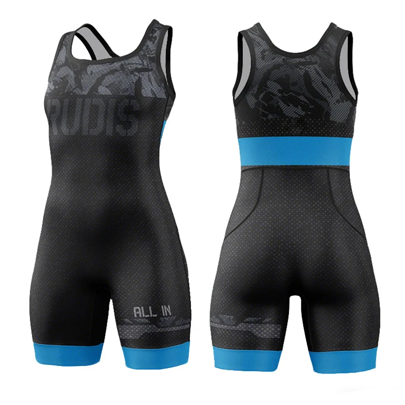 Custom All-Over Print Wrestling Singlet thumbnail 11