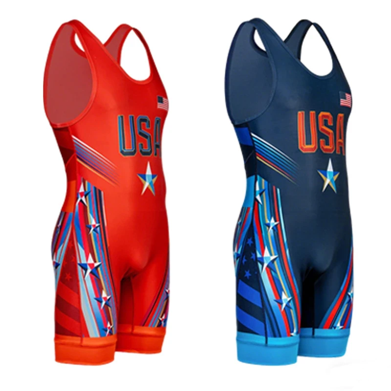 Custom All-Over Print Wrestling Singlet thumbnail 6