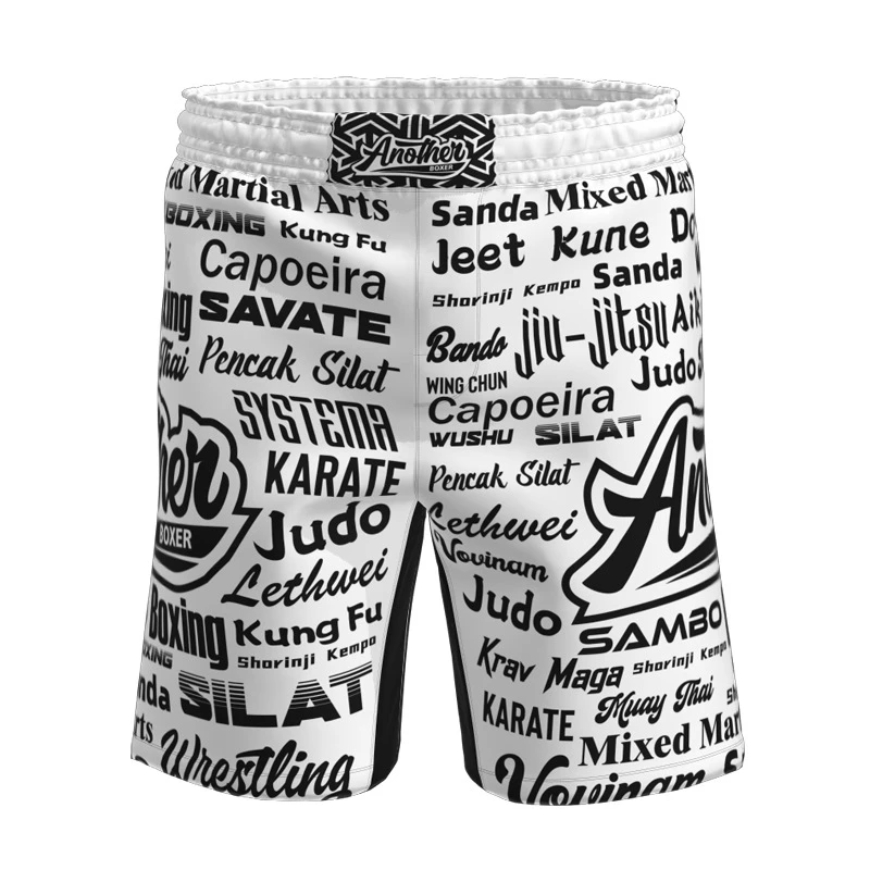 Custom All-Over Print MMA Fight Shorts thumbnail 4