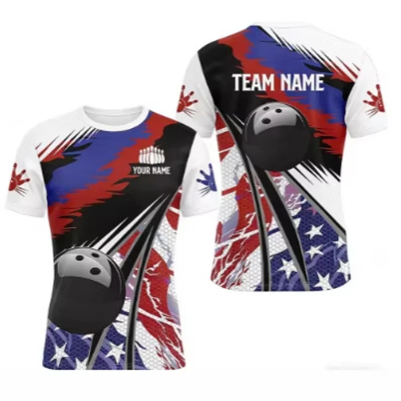 Custom All-Over Print Bowling Shirt thumbnail 14