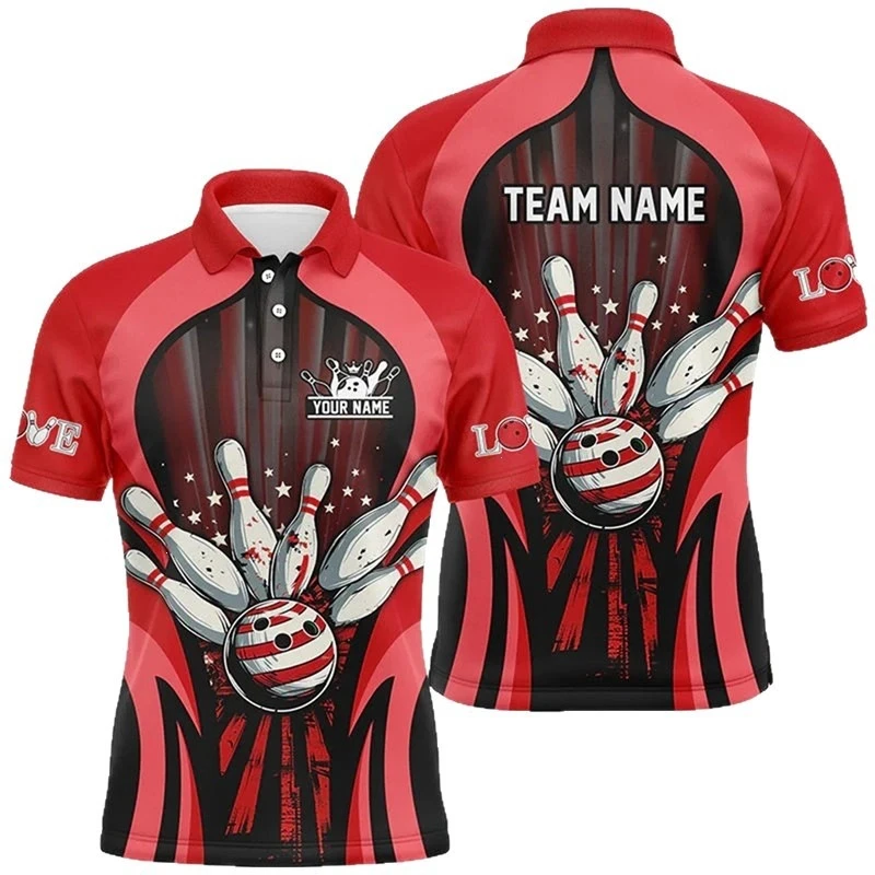 Custom All-Over Print Bowling Shirt thumbnail 19