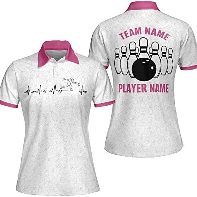 Custom All-Over Print Bowling Shirt thumbnail 3